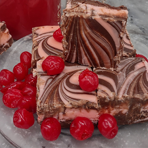 Chocolate Cherry Cheesecake 